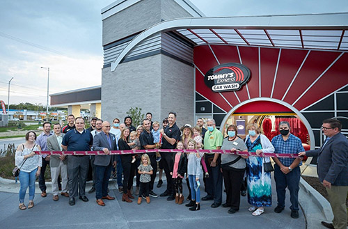 tommys express grand opening photo